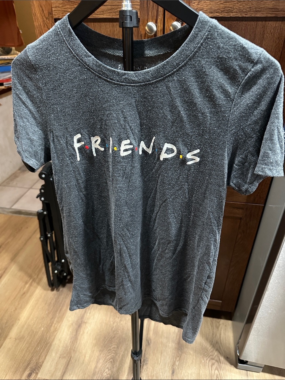Women’s Black FRIENDS Graphic Short Sleeve Tee